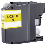 XBLC22UYC Cartucho de tinta  Alternativo Brother AMARILLO, reemplaza a LC22UY