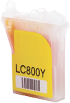 XBLC800YC Cartucho de tinta  Alternativo Brother AMARILLO, reemplaza a LC800Y