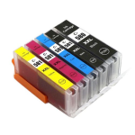 ICCLI581P511C Multipack 5 cartuchos de tinta  Alternativo Canon NEGRO (x1) / CIAN (x1) / MAGENTA (x1) / AMARILLO (x1) / GREY (x1), reemplaza a PACK: PGI580XXLBK - 1970C001 (x1) / CLI581XXLBK - 1998C001 (x1) / CLI581XXLC - 1995C001 (x1) / CLI581XXLM - 1996C001 (x1) / CLI581XXLY - 1997C001 (x1)