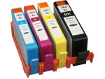 IH364XLP411CP Multipack 4 cartuchos de tinta  Alternativo calidad Premium HP NEGRO (x1) / CIAN (x1) / MAGENTA (x1) / AMARILLO (x1), reemplaza a PACK: CN684EE (x1) / CB323EE  (x1) / CB324EE  (x1) / CB325EE (x1)