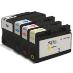 IH933XLP411CP Multipack 4 cartuchos de tinta  Alternativo calidad Premium HP NEGRO (x1) / CIAN (x1) / MAGENTA (x1) / AMARILLO (x1), reemplaza a PACK: CN053AE nº 932XL  (x1) / CN054AE nº 933XL (x1) / CN055AE nº 933XL (x1) / CN056AE nº 933XL (x1)