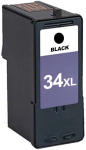 XL34XLR Cartucho de tinta  Reciclado Lexmark NEGRO, reemplaza a 18C0034E nº34