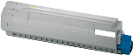 XO810YR Cartucho de toner OKI Reciclado, reemplaza a 44059105