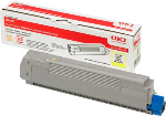 OO8600Y Cartucho de toner OEM 43487709