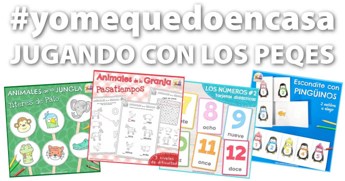 #yomequedoencasa JUGANDO CON LOS PEQUES